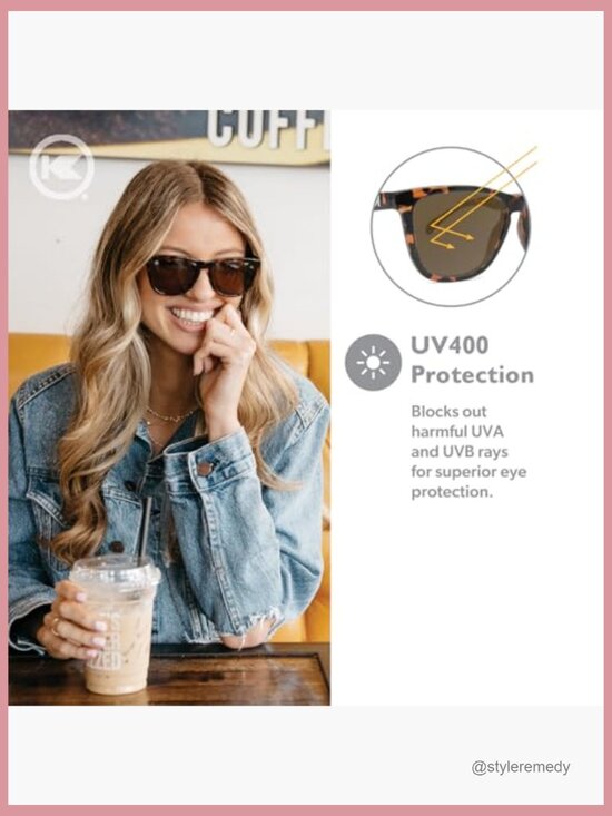 Polarized Sunglasses with UV400 Protection, Polycarbonate Frame main image 6